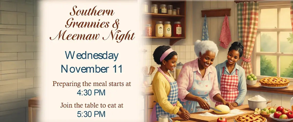 Feeding the Culture cooking and dining event at The Palms of Mt. Pleasant featuring shared recipes, cultural traditions, and community connection.