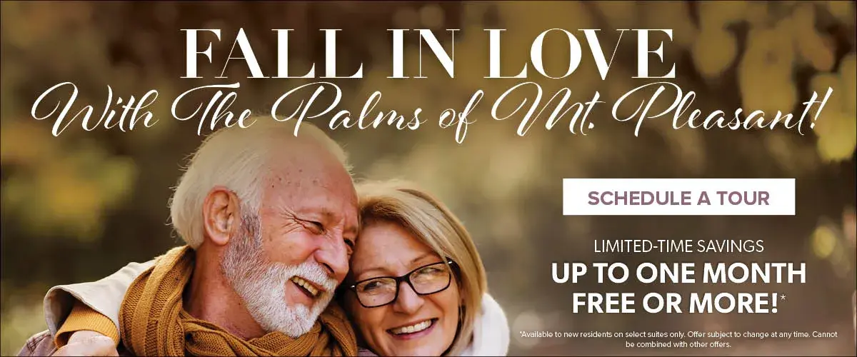 Fall in Love with The Palms of Mount Pleasant and SAVE!