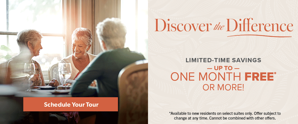 Discovery the Difference at The Palms of Mt Pleasant and SAVE!
